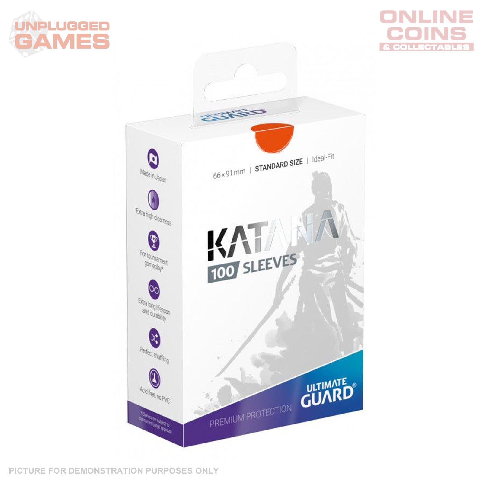 Ultimate Guard KATANA Sleeves - Orange